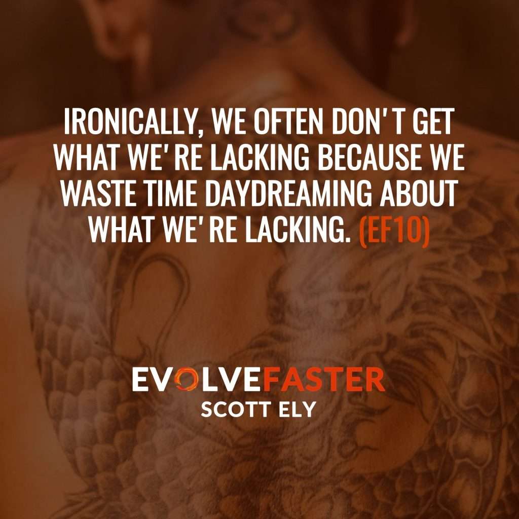 (EF10) S1-E8: The Road to Happiness is Inked in Suffering The Evolve Faster Podcast with Scott Ely Season One