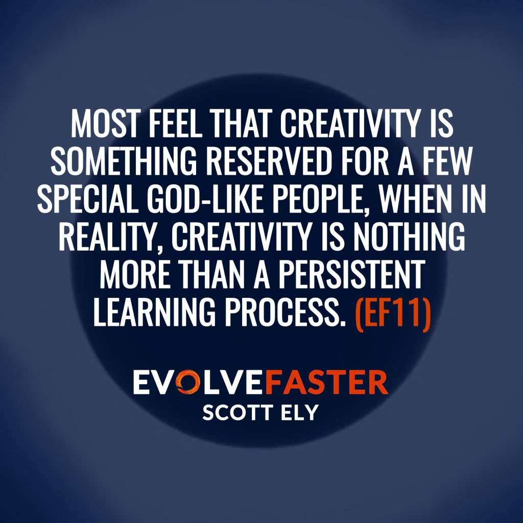 (EF11) S1-E9: When the Lights Go Out The Blinding Light of an Artificial Future The Evolve Faster Podcast with Scott Ely Season One