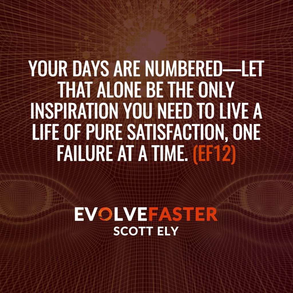 (EF12) S1-E10: Wired to Fail Leveling Up in the Game of Life The Evolve Faster Podcast with Scott Ely Season One