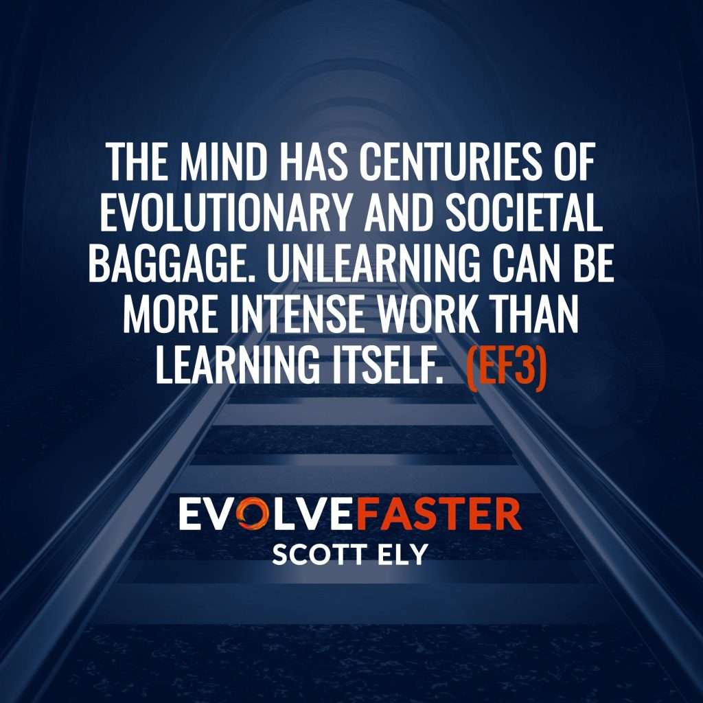 (EF3) S1-E1: All Aboard the Experience Machine Destination Unknown The Evolve Faster Podcast with Scott Ely Season One