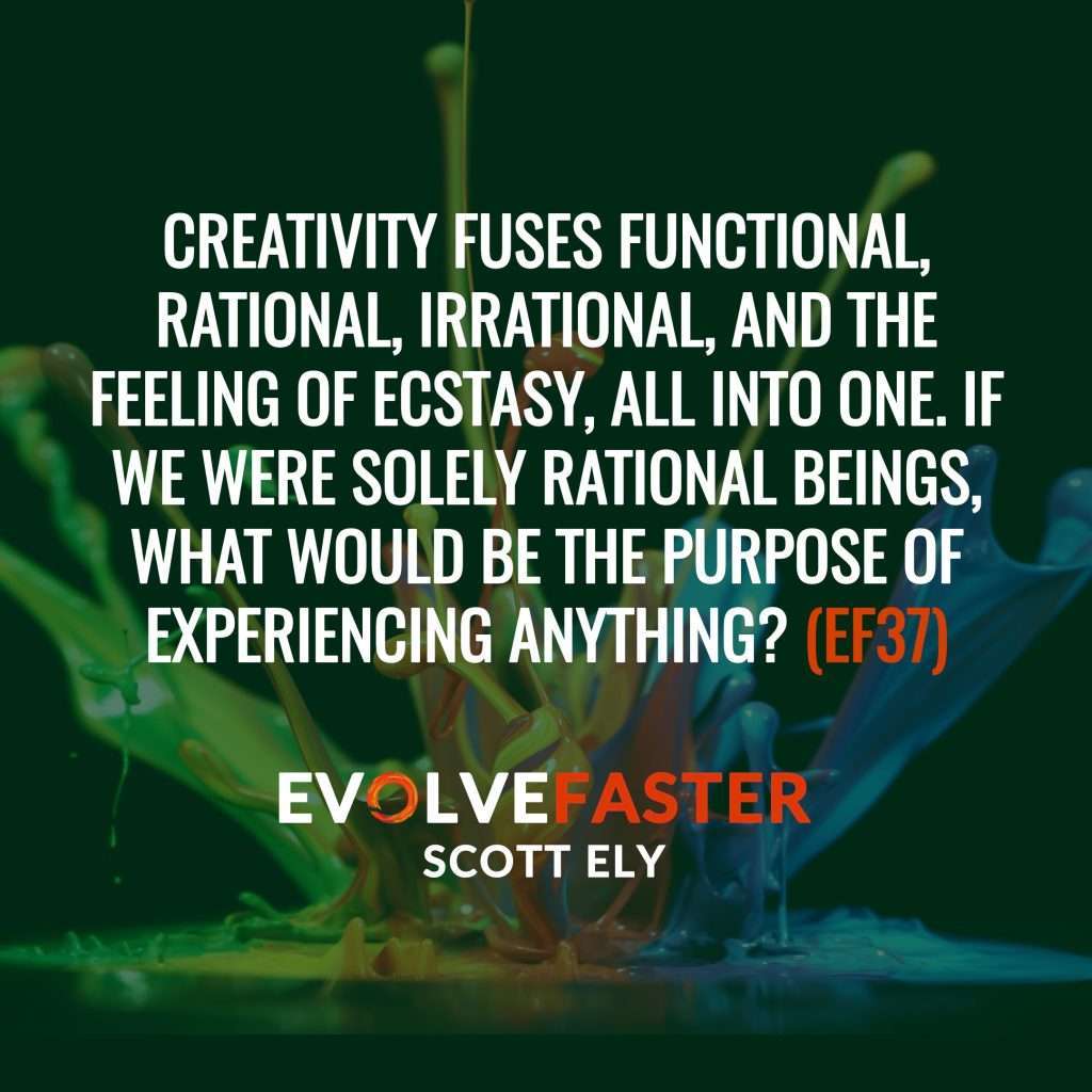 (EF37) BTP-EF13: Where Creativity Comes From and How to Find Your Uniquely Bloody Fingerprint Behind the Podcast of Episode EF13